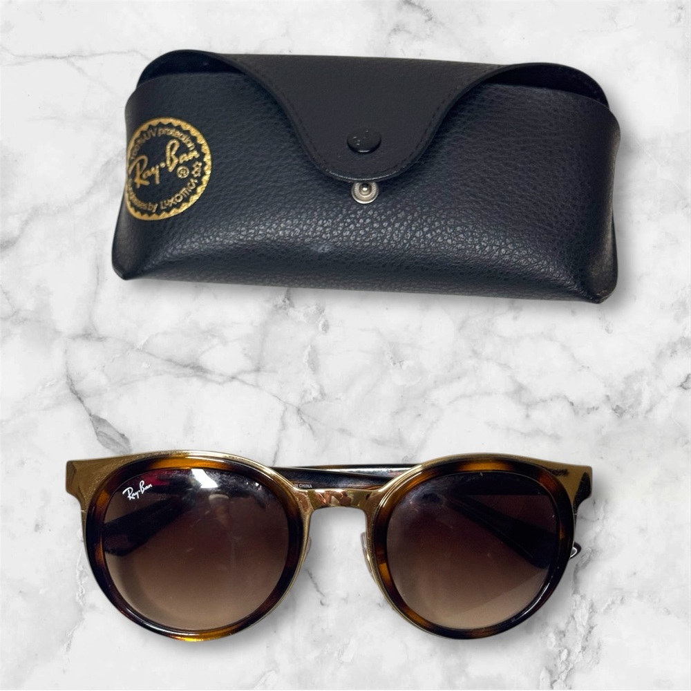 - Ray-Ban Bonnie Havana on Gold Tortoise Shell Sunglasses